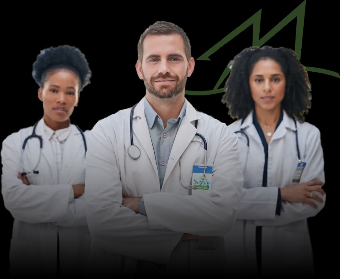 Médicos da equipe SanLife